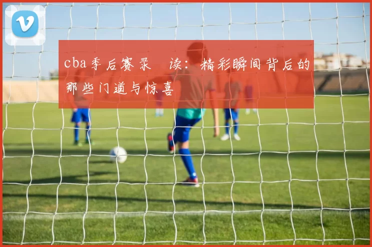 cba季后赛录幈读：精彩瞬间背后的那些门道与惊喜