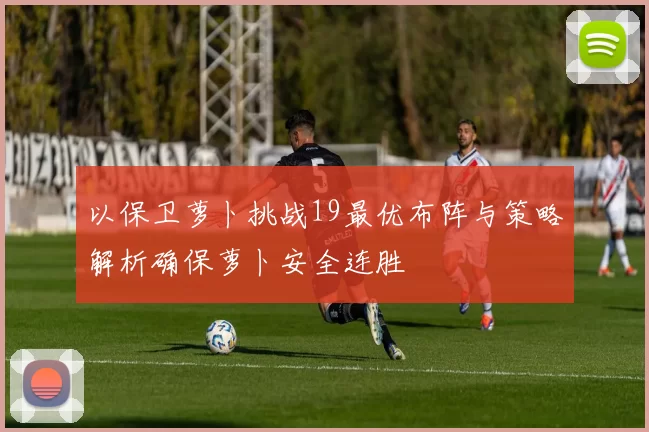 以保卫萝卜挑战19最优布阵与策略解析确保萝卜安全连胜