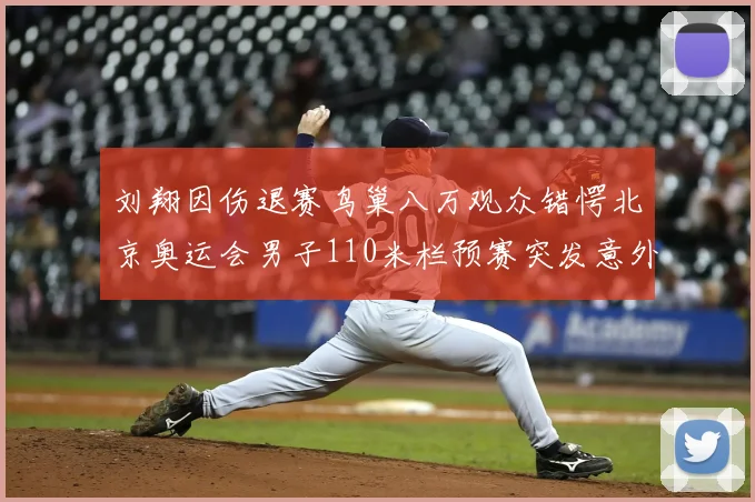 刘翔因伤退赛鸟巢八万观众错愕北京奥运会男子110米栏预赛突发意外